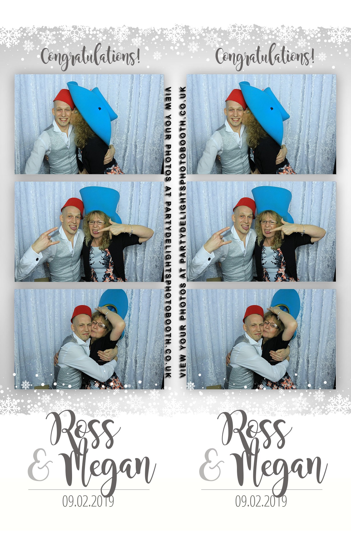 Ross and Megan’s Wedding - Prints | View more photos from the event at gallery.partydelightsphotobooth.co.uk/u/PartyDelightsPhotoBooth/Ross-and-Megan’s-Wedding-Prints